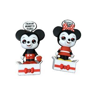 Disney Funko Popsies Minnie and Mickey Mouse Valentines Figures